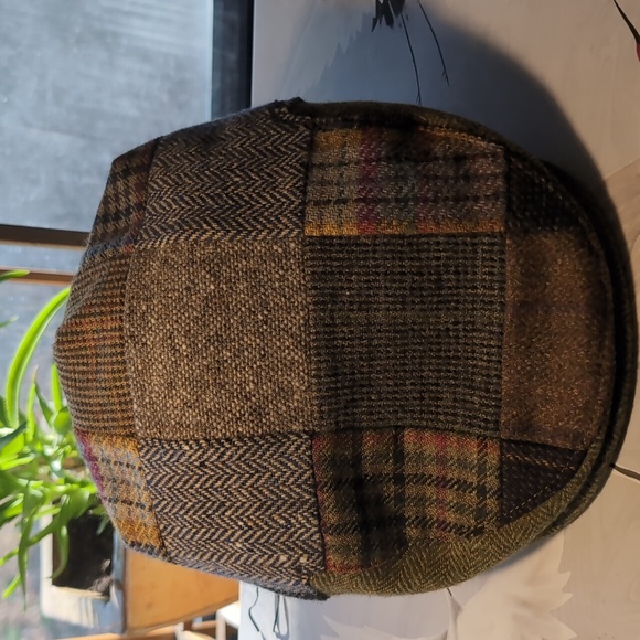 Vintage John Hanly & Co Ltd Plaid Cap XL - Picture 2 of 8